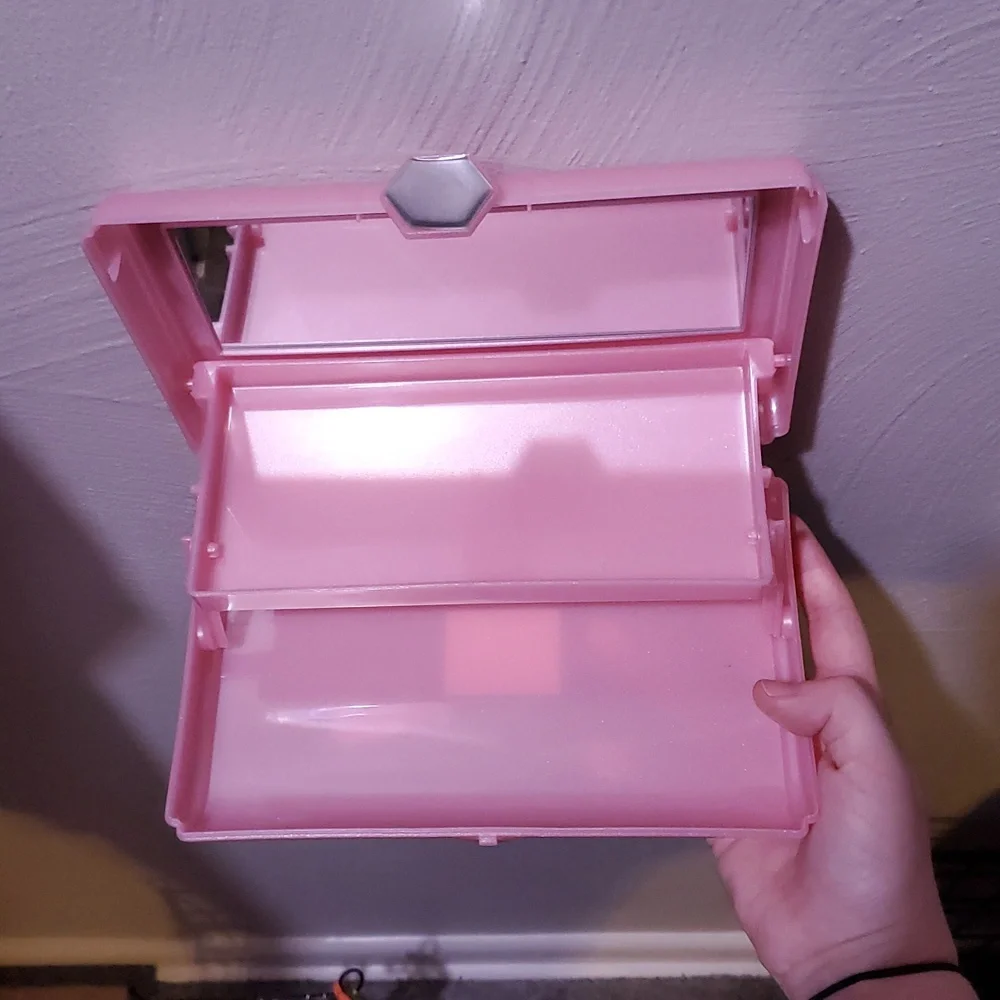 Precision Beauty clutch with mirror brand new not used